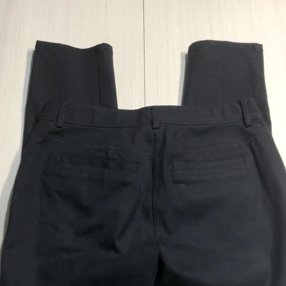 Chico’s So Slimming Stretchy Slim Straight Black Pants - Picture 5 of 8